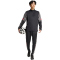adidas Squadra 25 1/4-Zip Sweatshirt Herren JD1629 - black/team grey four/pure ruby S