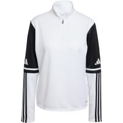 adidas Squadra 25 1/4-Zip Sweatshirt Damen JD3021 - white XXS