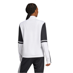 adidas Squadra 25 1/4-Zip Sweatshirt Damen JD3021 - white XXS