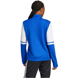 adidas Squadra 25 1/4-Zip Sweatshirt Damen JD3019 - team royal blue/white XS