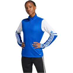 adidas Squadra 25 1/4-Zip Sweatshirt Damen JD3019 - team royal blue/white XS