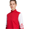 adidas Squadra 25 1/4-Zip Sweatshirt Damen JD3018 - team power red 2/white XS