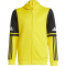 adidas Squadra 25 Kapuzenjacke Kinder JP3386 - team yellow/black/white 116