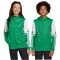 adidas Squadra 25 Kapuzenjacke Kinder JP3163 - team green/white 116