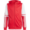 adidas Squadra 25 Kapuzenjacke Kinder JD4801 - team power red 2/white 116