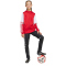 adidas Squadra 25 Kapuzenjacke Kinder JD4801 - team power red 2/white 116
