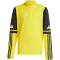 adidas Squadra 25 1/4-Zip Sweatshirt Kinder JP3380 - team yellow/black/white 116