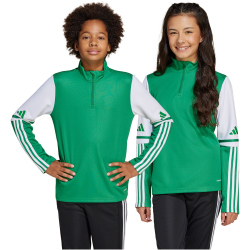 adidas Squadra 25 1/4-Zip Sweatshirt Kinder JP3160 - team...