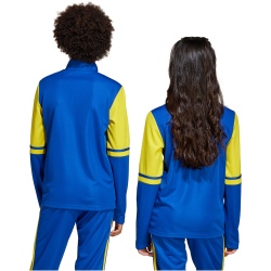 adidas Squadra 25 1/4-Zip Sweatshirt Kinder JP3156 - team...