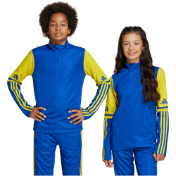 adidas Squadra 25 1/4-Zip Sweatshirt Kinder JP3156 - team...