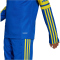 adidas Squadra 25 1/4-Zip Sweatshirt Kinder JP3156 - team royal blue/team yellow 116