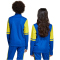 adidas Squadra 25 1/4-Zip Sweatshirt Kinder JP3156 - team royal blue/team yellow 116