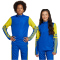 adidas Squadra 25 1/4-Zip Sweatshirt Kinder JP3156 - team royal blue/team yellow 116