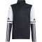 adidas Squadra 25 1/4-Zip Sweatshirt Kinder JE2749 - black/white 116