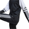 adidas Squadra 25 1/4-Zip Sweatshirt Kinder JE2749 - black/white 116