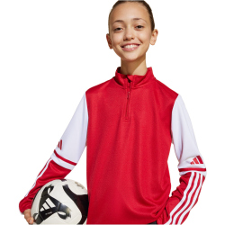 adidas Squadra 25 1/4-Zip Sweatshirt Kinder JD3026 - team...