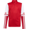 adidas Squadra 25 1/4-Zip Sweatshirt Kinder JD3026 - team power red 2/white 116