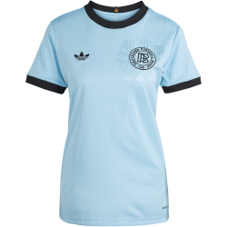 adidas DFB Deutschland 125 Jahre Jubiläum Sondertrikot Damen JY1314 - clear blue/black M
