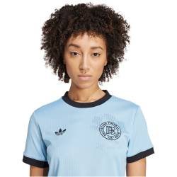 adidas DFB Deutschland 125 Jahre Jubiläum Sondertrikot Damen JY1314 - clear blue/black M