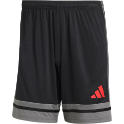 adidas Squadra 25 Fußballshorts Herren JN4447 - black/team grey four/pure ruby S