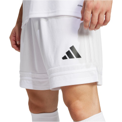 adidas Squadra 25 Fußballshorts Herren JH3406 - white/white/black S