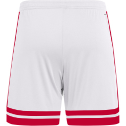 adidas Squadra 25 Fußballshorts Herren JH3404 - white/team power red 2 S