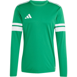adidas Squadra 25 langarm Fußballtrikot Herren JN7490 - team green/white S