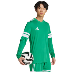adidas Squadra 25 langarm Fußballtrikot Herren JN7490 - team green/white S