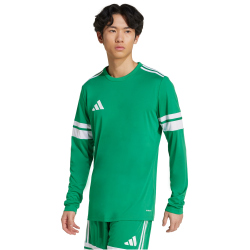 adidas Squadra 25 langarm Fußballtrikot Herren JN7490 - team green/white S