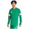 adidas Squadra 25 langarm Fußballtrikot Herren JN7490 - team green/white S
