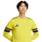adidas Squadra 25 langarm Fußballtrikot Herren JF6077 - team yellow/black XS