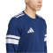 adidas Squadra 25 langarm Fußballtrikot Herren JF6075 - team navy blue 2/white S