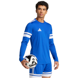 adidas Squadra 25 langarm Fußballtrikot Herren JF6072 - team royal blue/white S