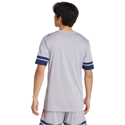 adidas Squadra 25 Fußballtrikot Herren JP3410 - glory grey/team navy blue 2/pure ruby XL