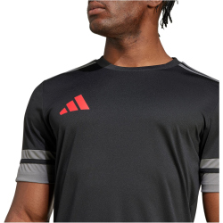 adidas Squadra 25 Fußballtrikot Herren JN4450 - black/team grey four/pure ruby S