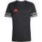 adidas Squadra 25 Fußballtrikot Herren JN4450 - black/team grey four/pure ruby S