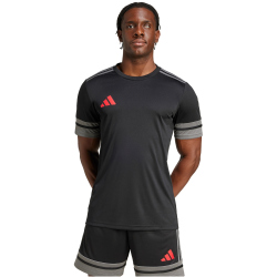 adidas Squadra 25 Fußballtrikot Herren JN4450 - black/team grey four/pure ruby M