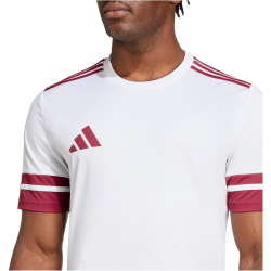 adidas Squadra 25 Fußballtrikot Herren JG5829 - white/team power red 2 XS