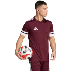 adidas Squadra 25 Fußballtrikot Herren JC8675 - team maroon 2/white XS
