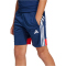 adidas Tiro 25 Essentials Trainingsshorts Kinder JD0600 - team navy blue/red 128