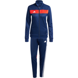 adidas Tiro 25 Essentials Trainingsanzug Damen JD0622 - team navy blue/red L