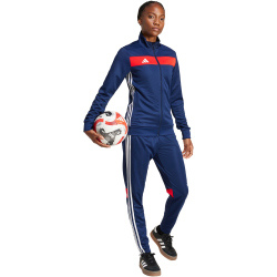 adidas Tiro 25 Essentials Trainingsanzug Damen JD0622 - team navy blue/red L