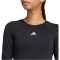 adidas Techfit langarm Funktionsshirt Damen JN3381 - black M