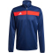 adidas Tiro 25 Essentials 1/4-Zip Sweatshirt Herren JD0434 - team navy blue/red XS