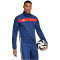 adidas Tiro 25 Essentials 1/4-Zip Sweatshirt Herren JD0434 - team navy blue/red XS