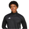 adidas Tiro 25 Essentials 1/4-Zip Sweatshirt Herren JD0433 - black/white XS