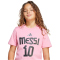 adidas Messi Name and Number Graphic Trainingsshirt Jungen JM3552 - easy pink 128