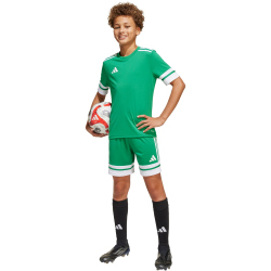 adidas Squadra 25 Fußballshorts Kinder JN7484 - team green/white 140