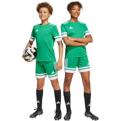 adidas Squadra 25 Fußballshorts Kinder JN7484 - team green/white 140