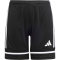 adidas Squadra 25 Fußballshorts Kinder JN5459 - black/black/white 128
